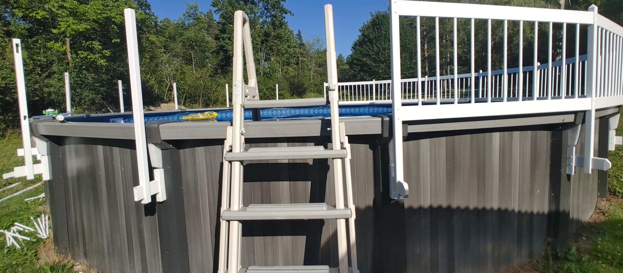 Blue Wave 24-in Above Ground Pool Fence Kit B, 3 Sections customer photo 2