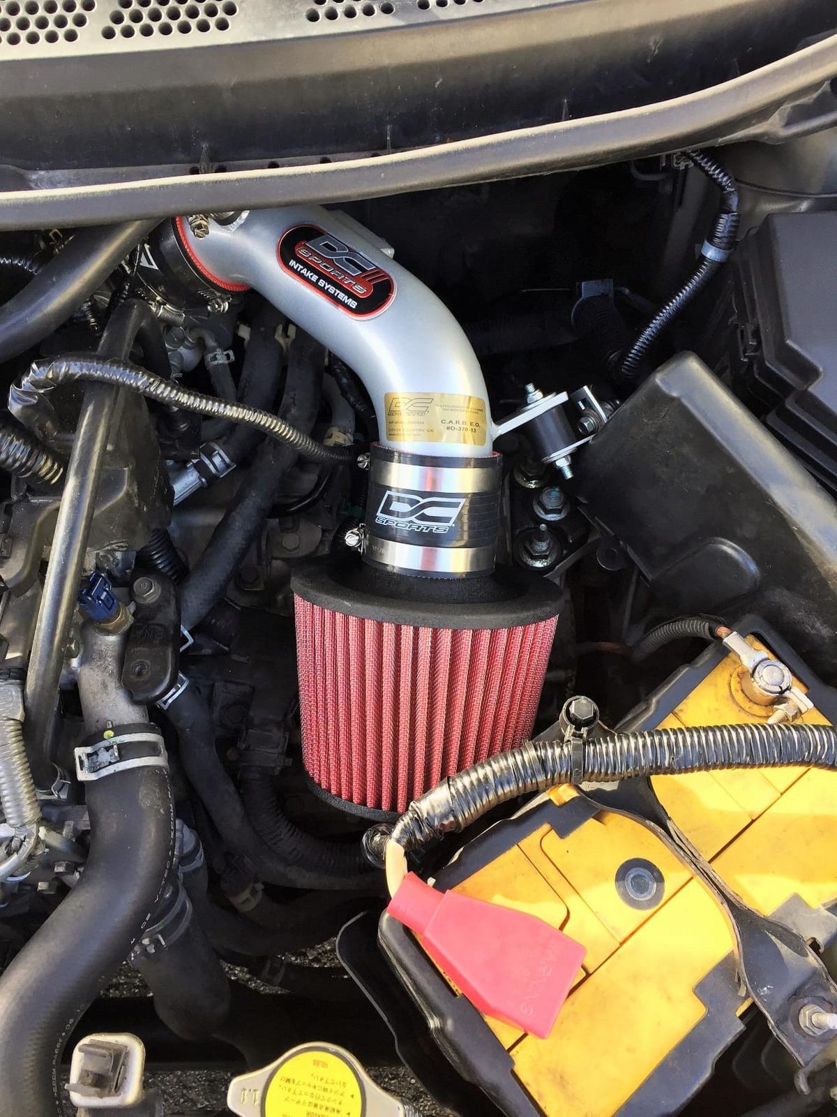 DC Sports Short Ram Intake For Use With 06-11 Honda Civic DX LX EX customer photo 1