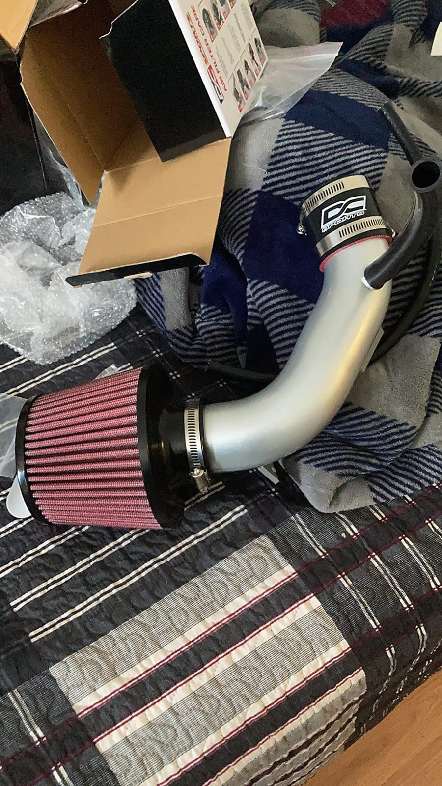 DC Sports Short Ram Intake For Use With 06-11 Honda Civic DX LX EX customer photo 2