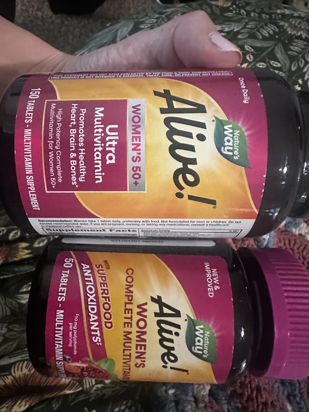 Nature's Way Alive! Women's 50 Plus Ultra Potency Multivitamin, 60 ct customer photo 1