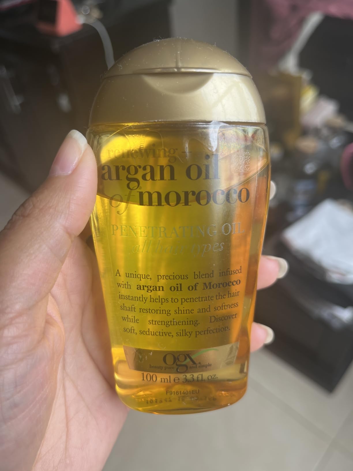 OGX Renewing + Argan Oil of Morocco Penetrating Hair Oil, 3.3 fl. oz customer photo 1