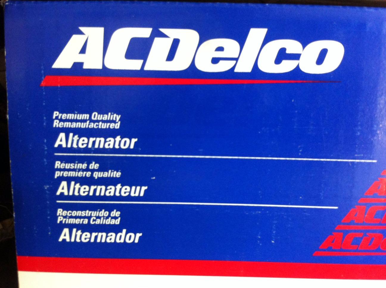 ACDelco GM Genuine Parts 20881337 Alternator customer photo 1