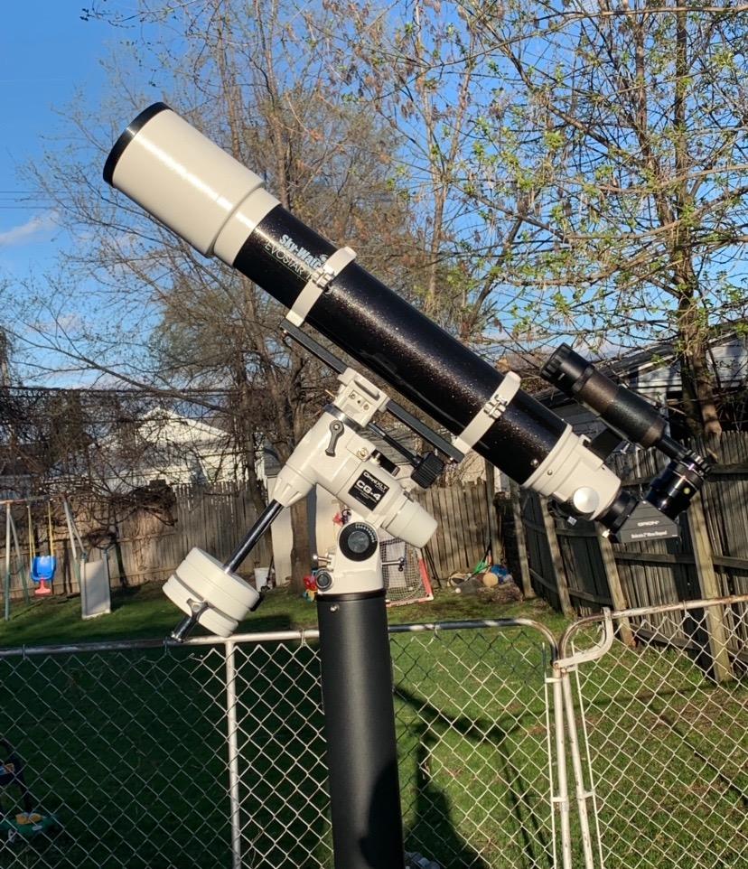 Sky-Watcher EvoStar 100 APO Doublet Refractor – Compact and Portable Optical Tube for Affordable Astrophotography and Visual Astronomy customer photo 2