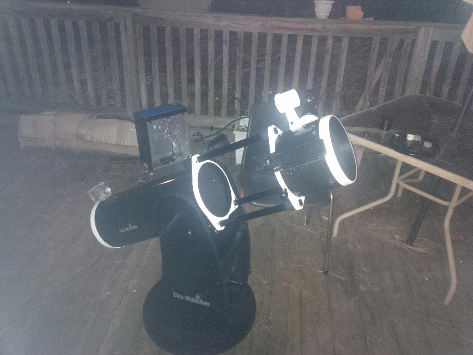 Sky-Watcher Flextube 200 Dobsonian 8-inch Collapsible Large Aperture Telescope – Portable, Easy to Use, Perfect for Beginners (S11700) customer photo 1