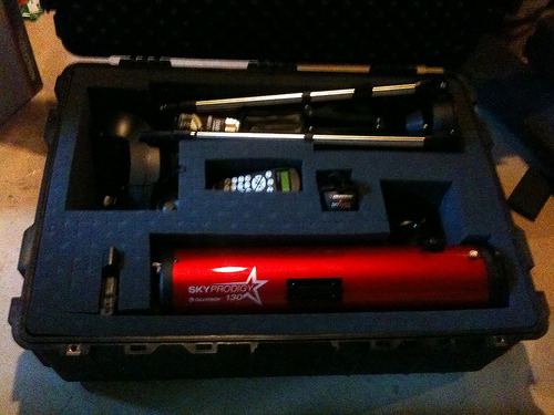 Celestron SkyProdigy 130 Self-Aligning Computerized Reflector Telescope customer photo 1