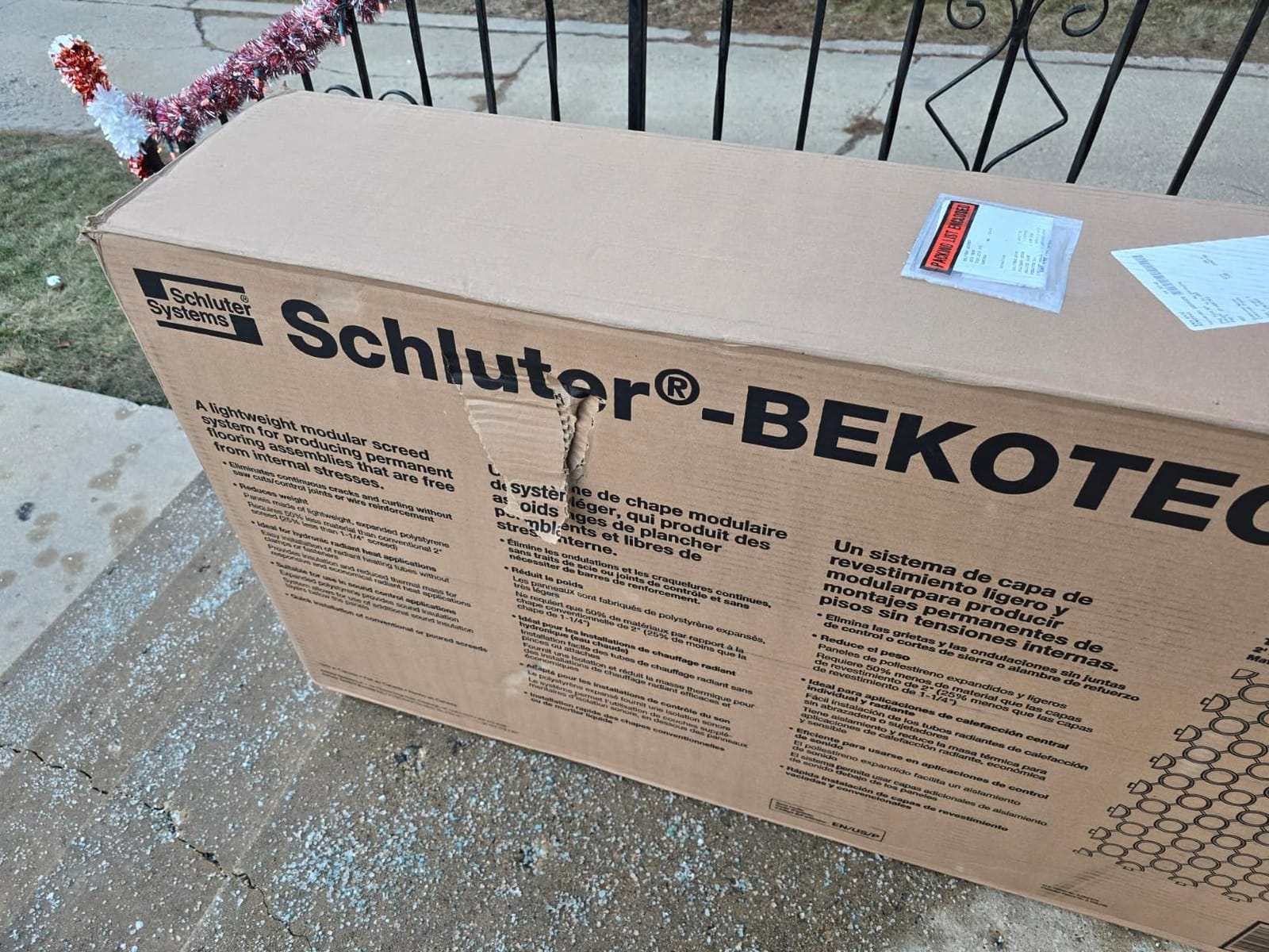 Schluter BEKOTEC - Studded Screed Panel - 24