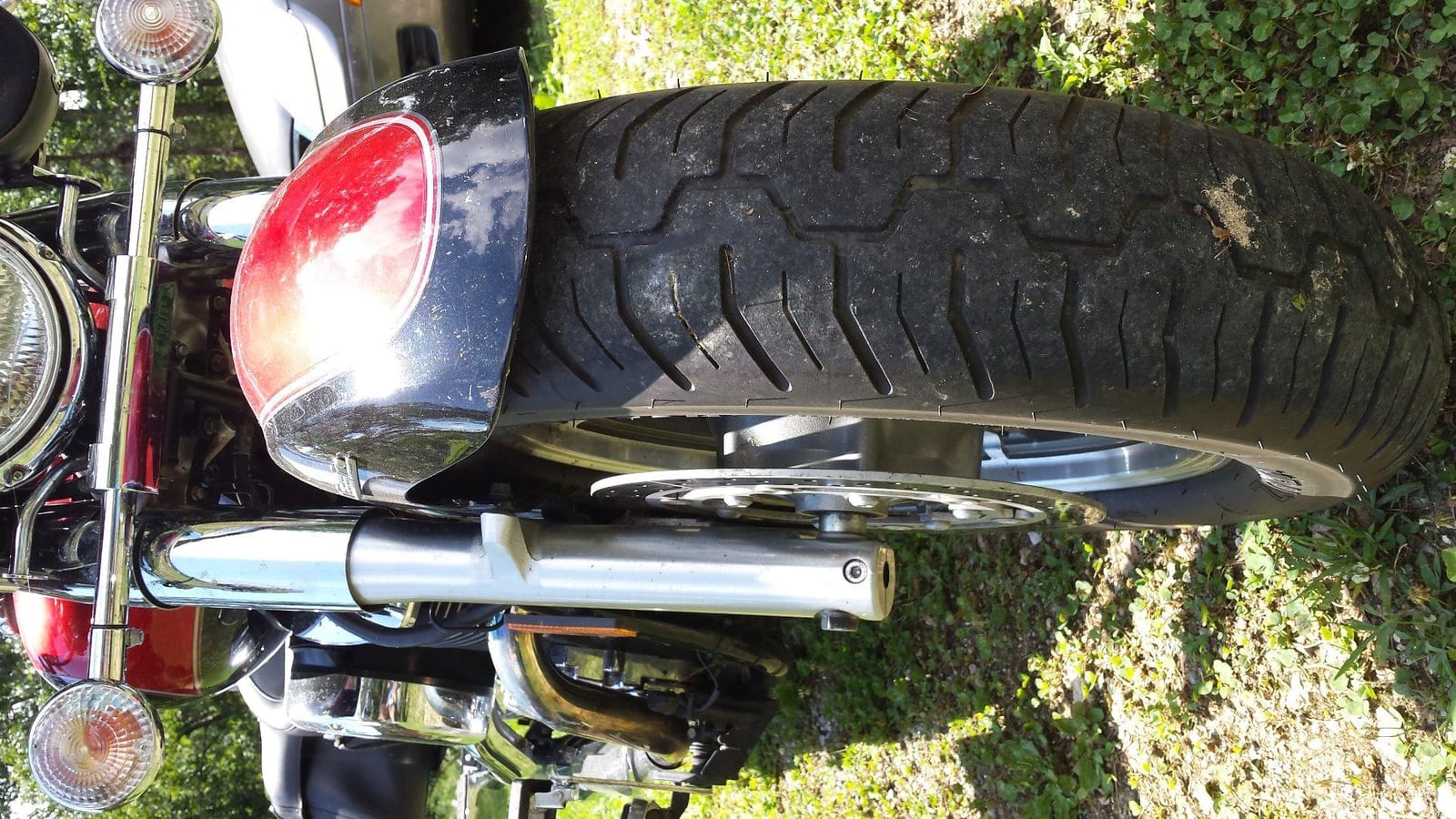 Kenda Kruz K673 Motorcycle Street Front Tire - 130/90H-16 customer photo 1