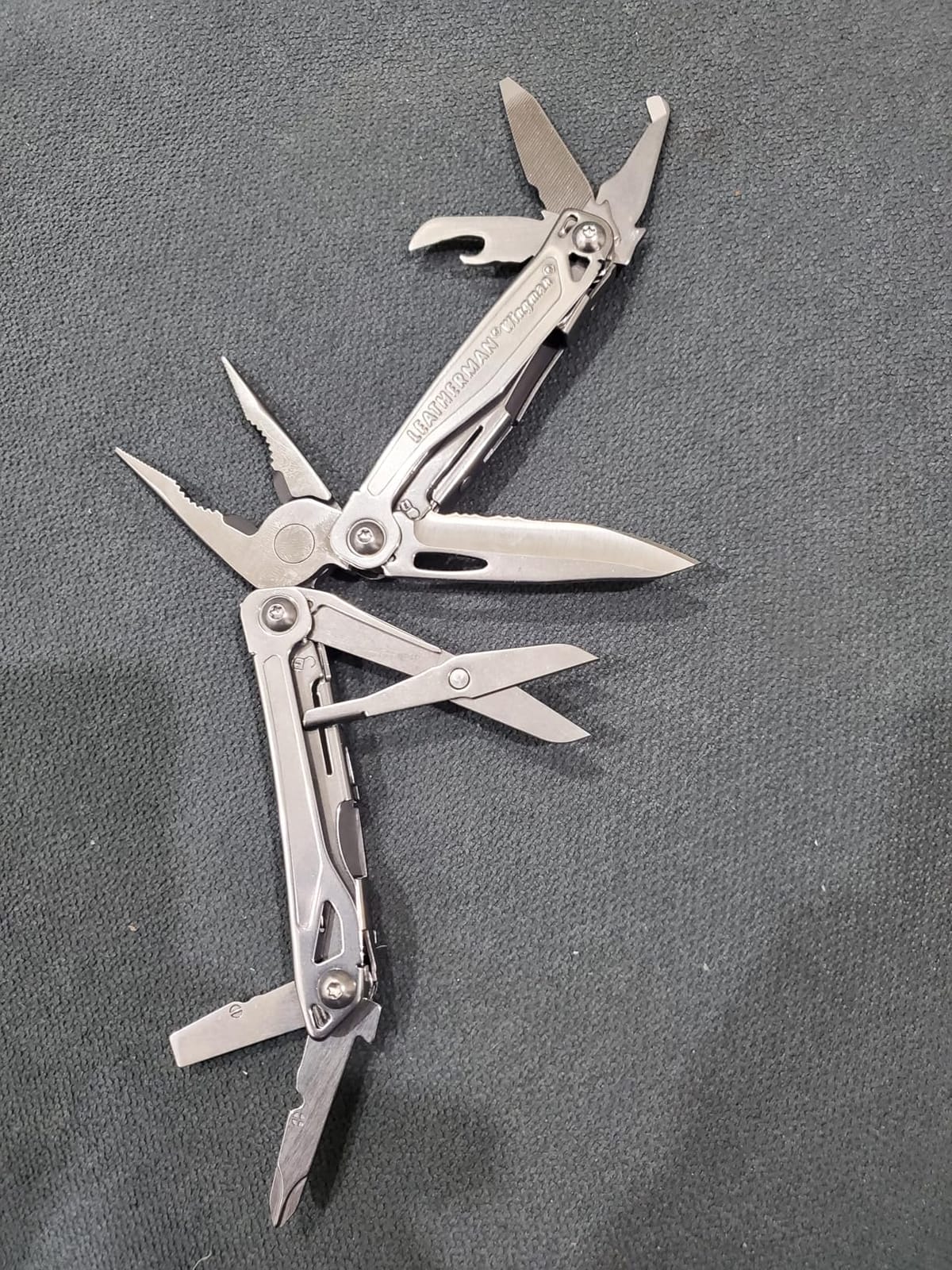 LEATHERMAN Wingman Multi-Tool, Spring-Action Pliers and Scissors, Stainless customer photo 2