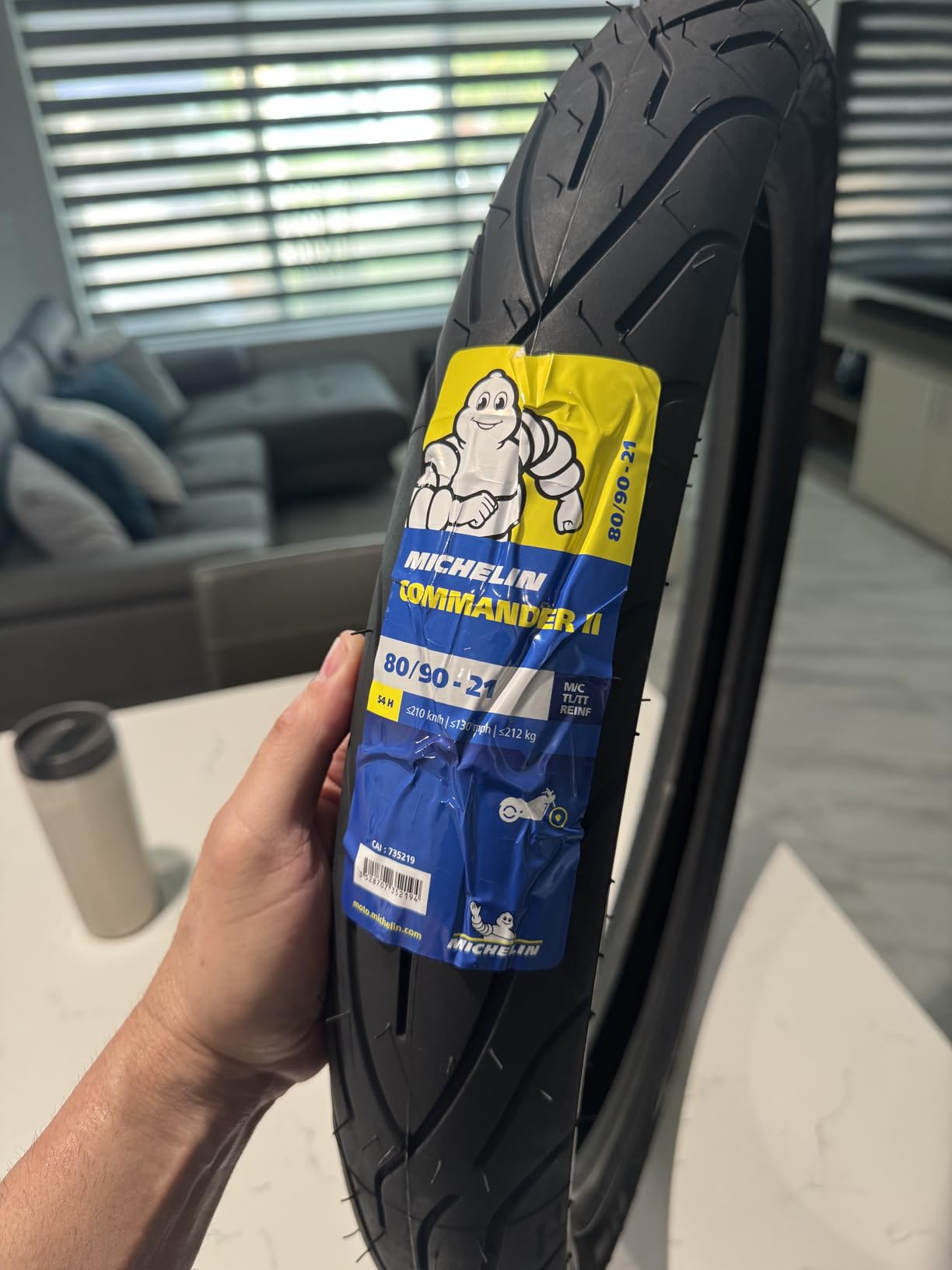 Michelin Commander II Cruiser Bias Tire-180/65-16 81H customer photo 2