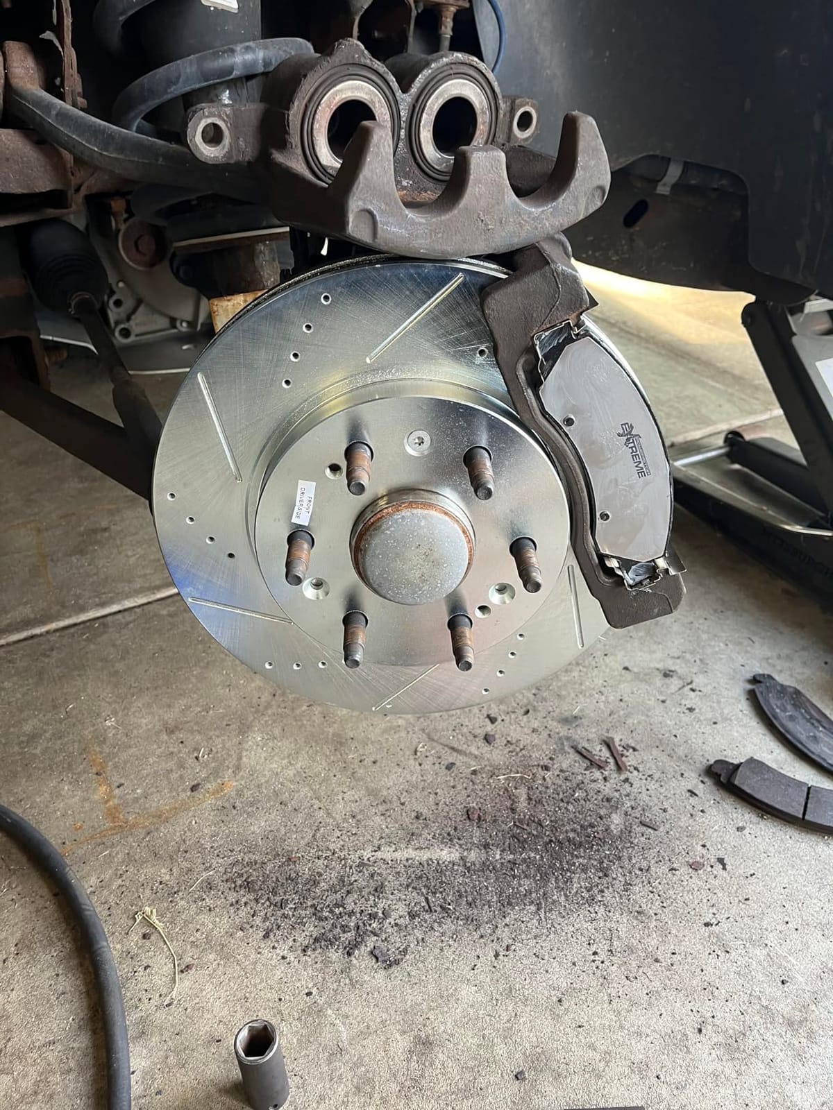 PowerStop Z36 Truck & Tow Brake Pad & Rotor Kit Front K2069-36 customer photo 2