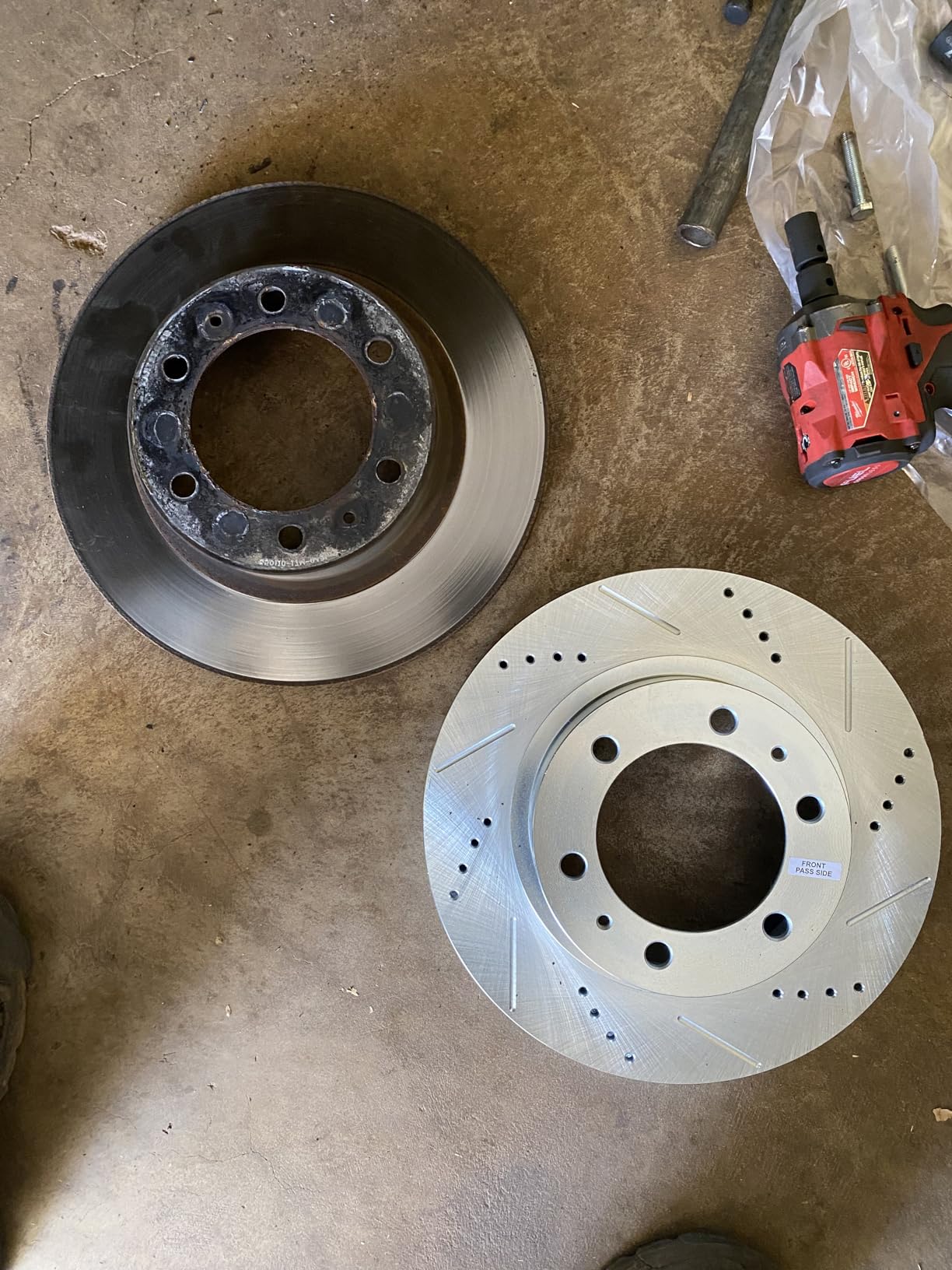 PowerStop Z36 Truck & Tow Brake Pad & Rotor Kit Front K137-36 customer photo 1