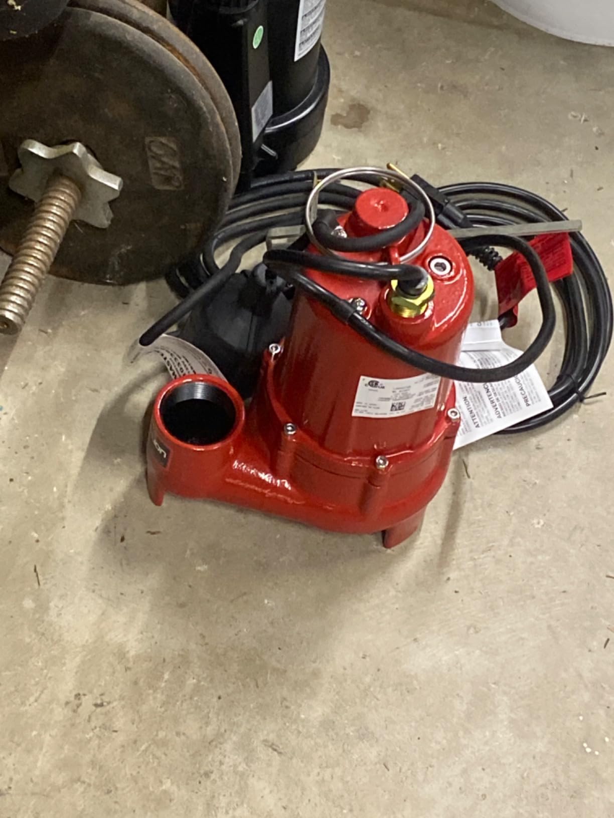 Red Lion RL-SC50T, 115V, 1/2 HP, Automatic Sump/Light Effluent Pump customer photo 2