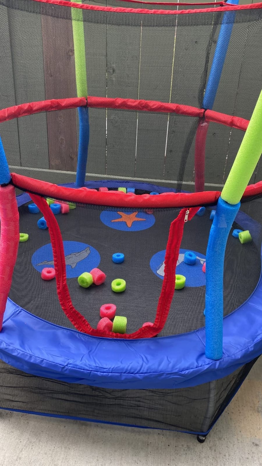 Skywalker Trampolines Mini Trampoline with Enclosure Net customer photo 1