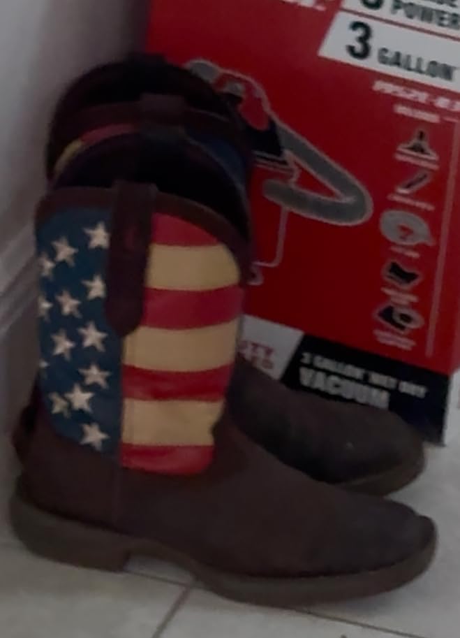 Durango Men's Patriotic Pull-On Western Flag Boots customer photo 1