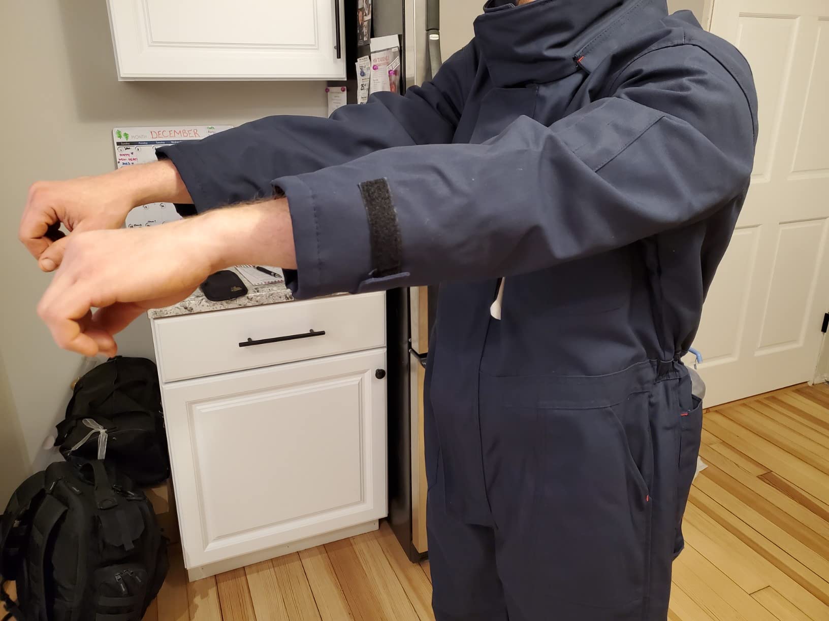 Red Kap Men's Insulated Blended Duck Coverall customer photo 2