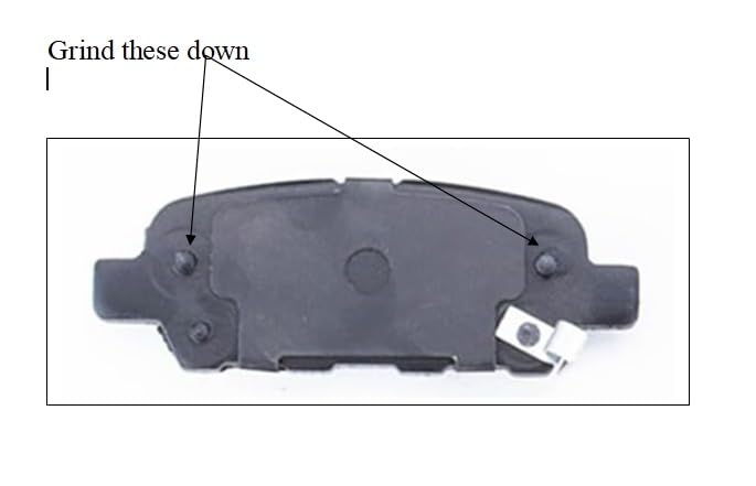 PowerStop Z17 Replacement Ceramic Brake Pads Rear 17-905 customer photo 2