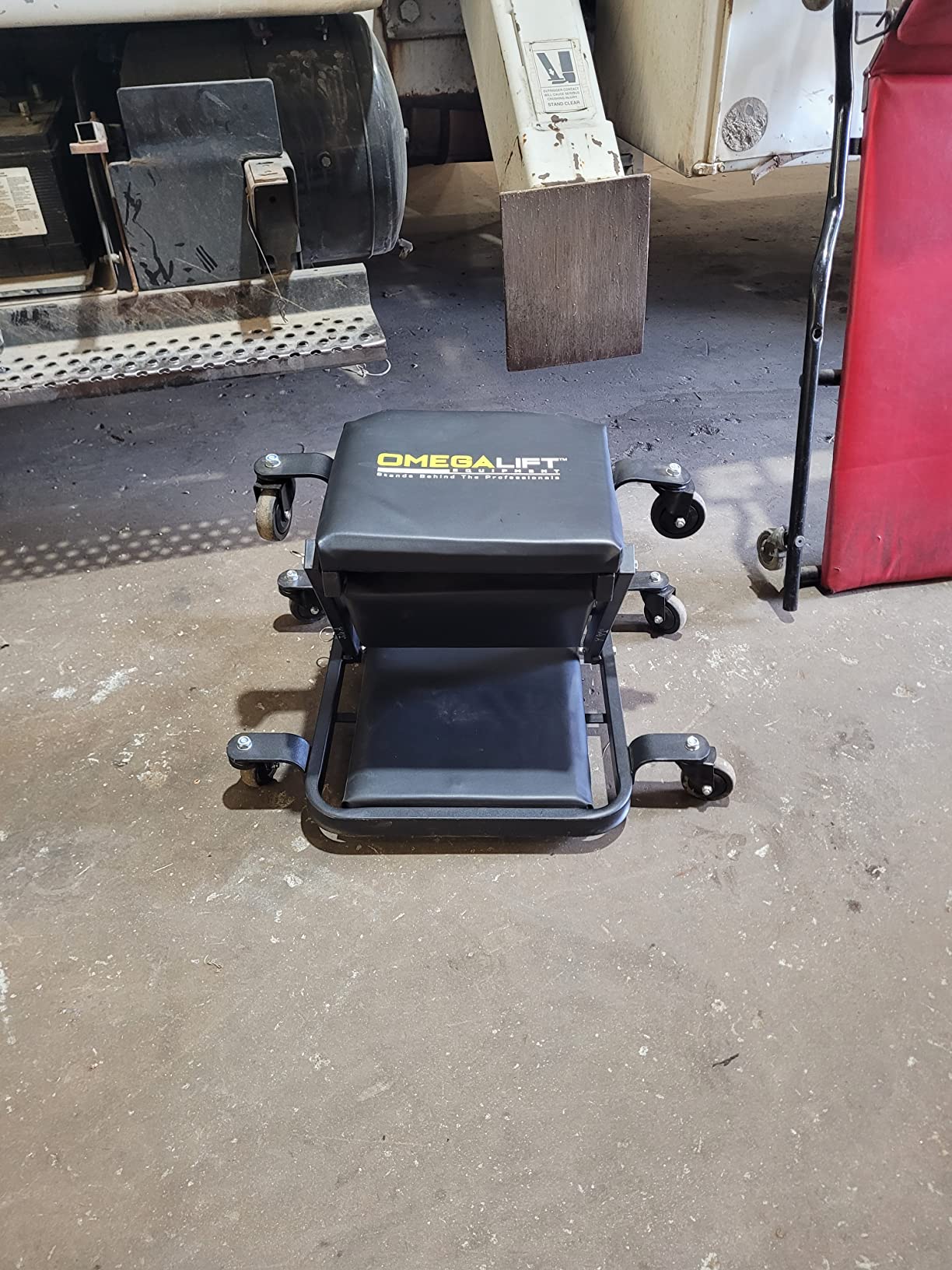 Omega 91452 Black Low Profile Z-Creeper - 450 lbs. Capacity customer photo 2