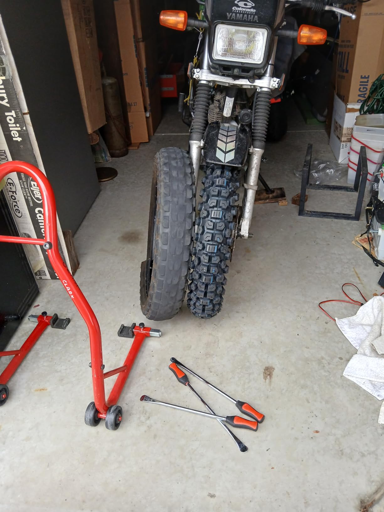 Kenda K270 Dual Sport Trail Tire - 120x80R18 customer photo 1