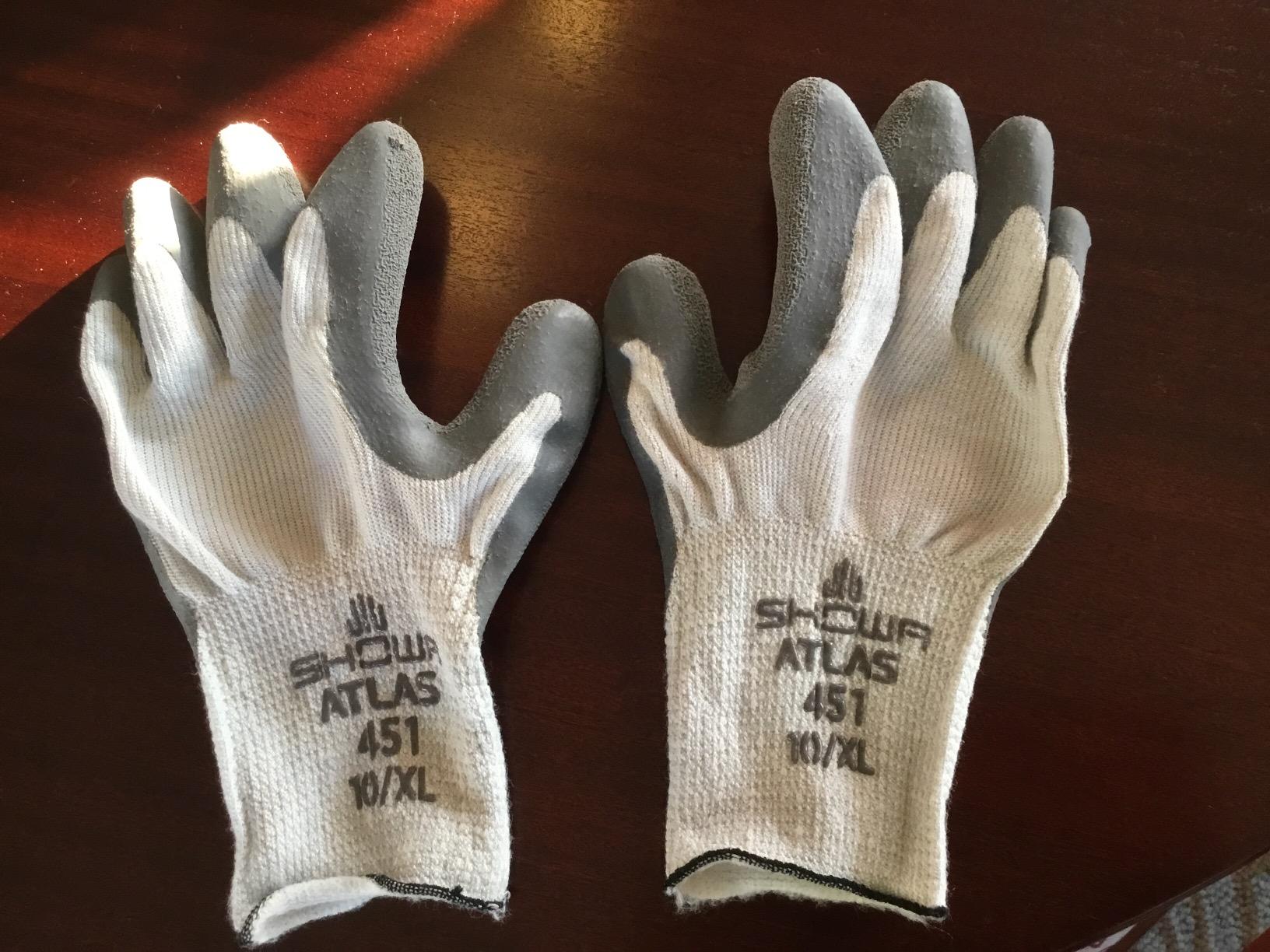 SHOWA Atlas 451 Winter Work Gloves, Insulated, Heavy-Duty, Large, 12-Pack customer photo 2