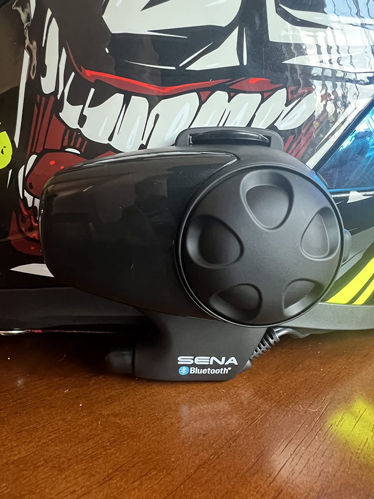Sena SMH10-11 Motorcycle Bluetooth Headset/Intercom Communication System with Universal Microphone Kit (Single) customer photo 2