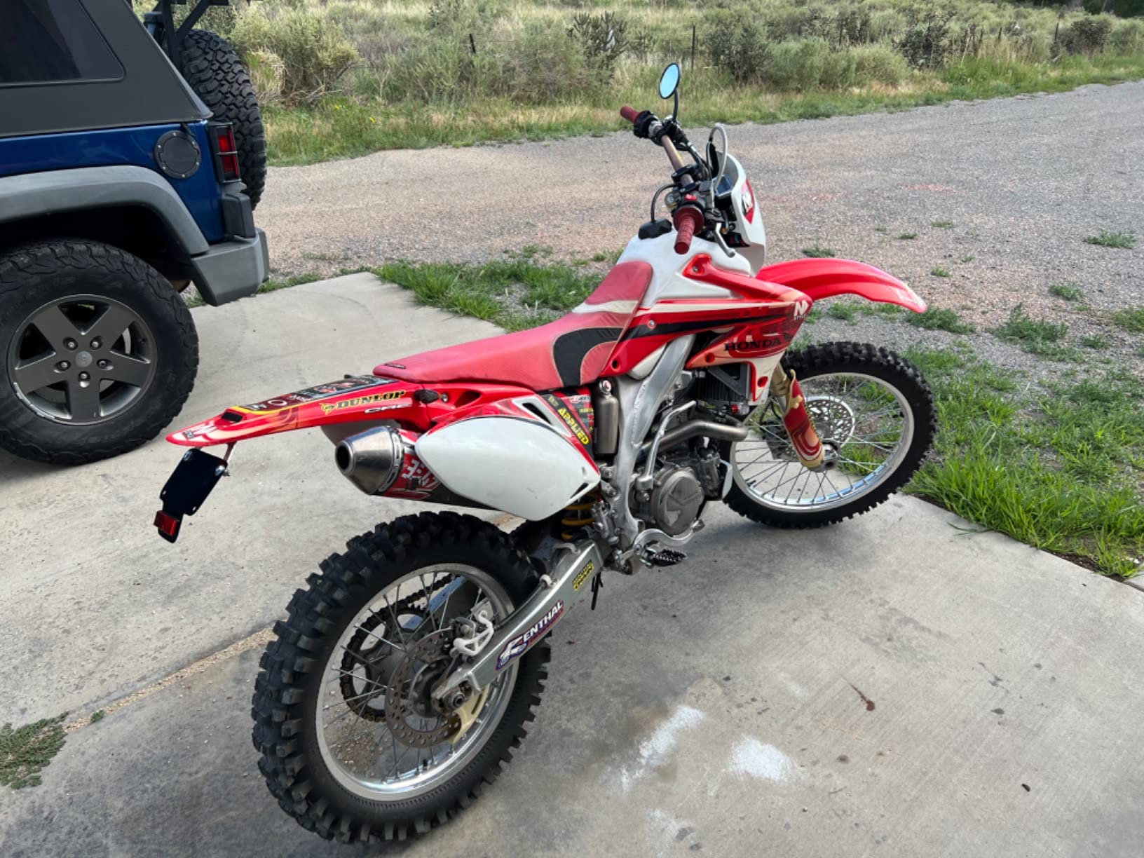 Kenda Trakmaster K760 DOT Rear Tire (110/100-18) customer photo 1