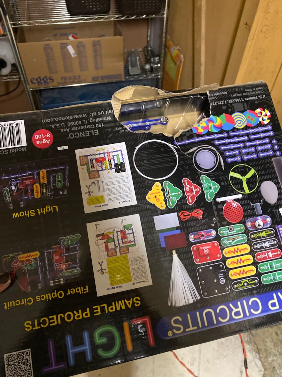 SNAP CIRCUITS Light STEM Electronics Kit, 175+ Projects, Ages 8+ customer photo 2