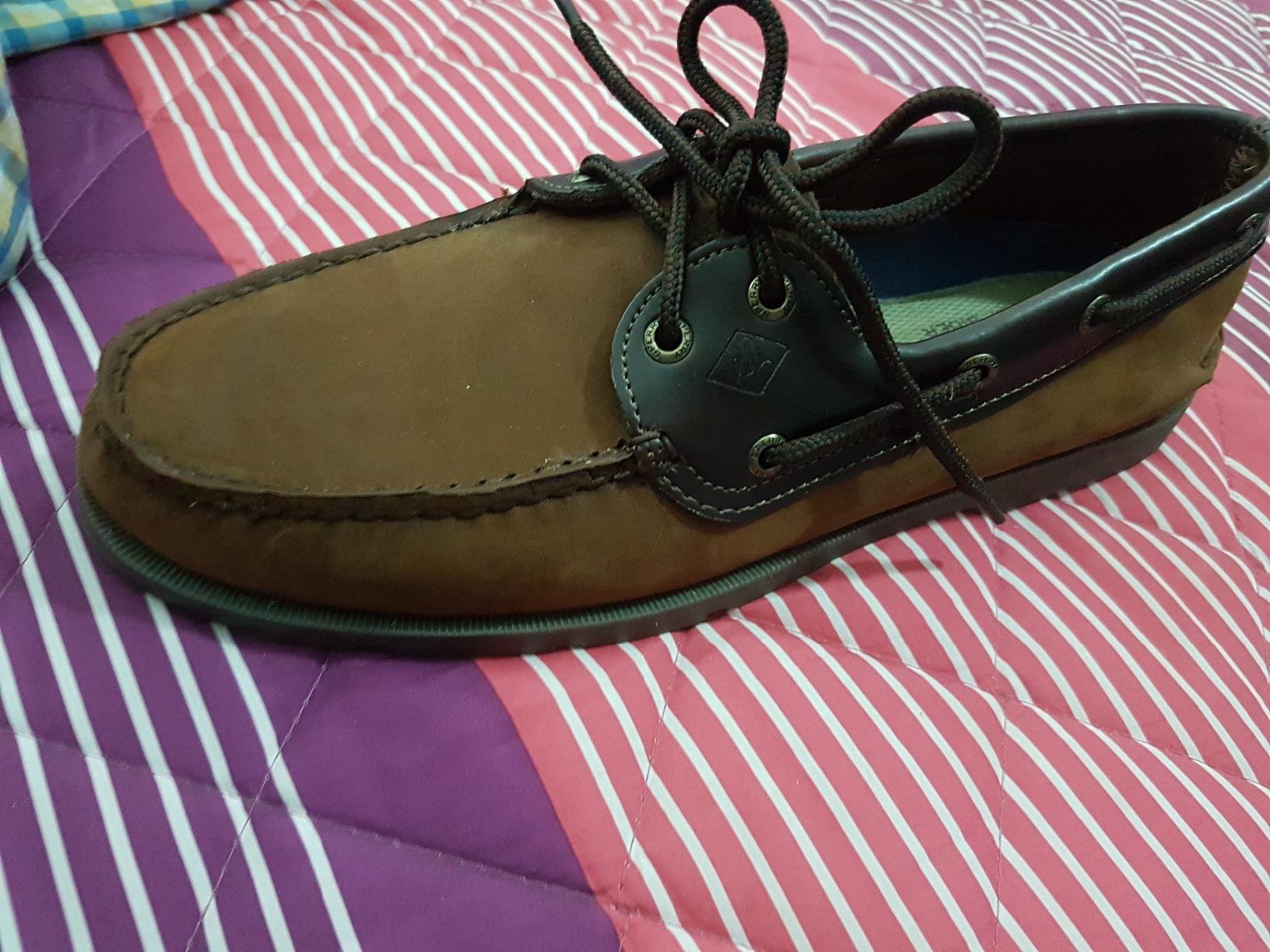 Sperry Men's Leeward 2-Eye Leather Boat Shoe customer photo 1