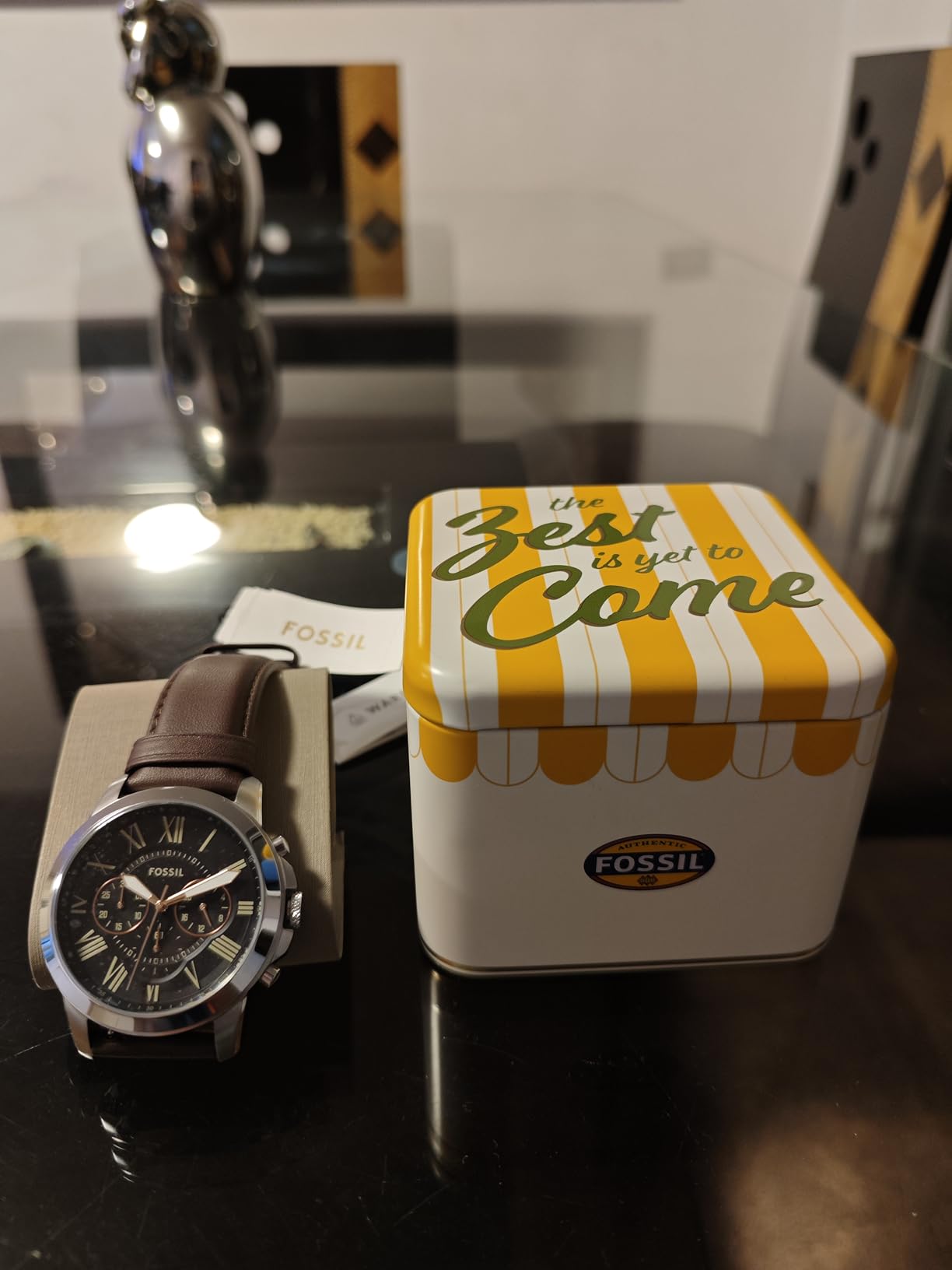 Fossil Men's Watch, Grant Quartz Chronograph Watch customer photo 2