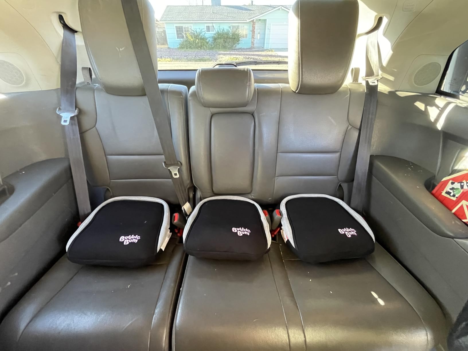 BubbleBum Inflatable Travel Booster Car Seat - Narrow Backless customer photo 2