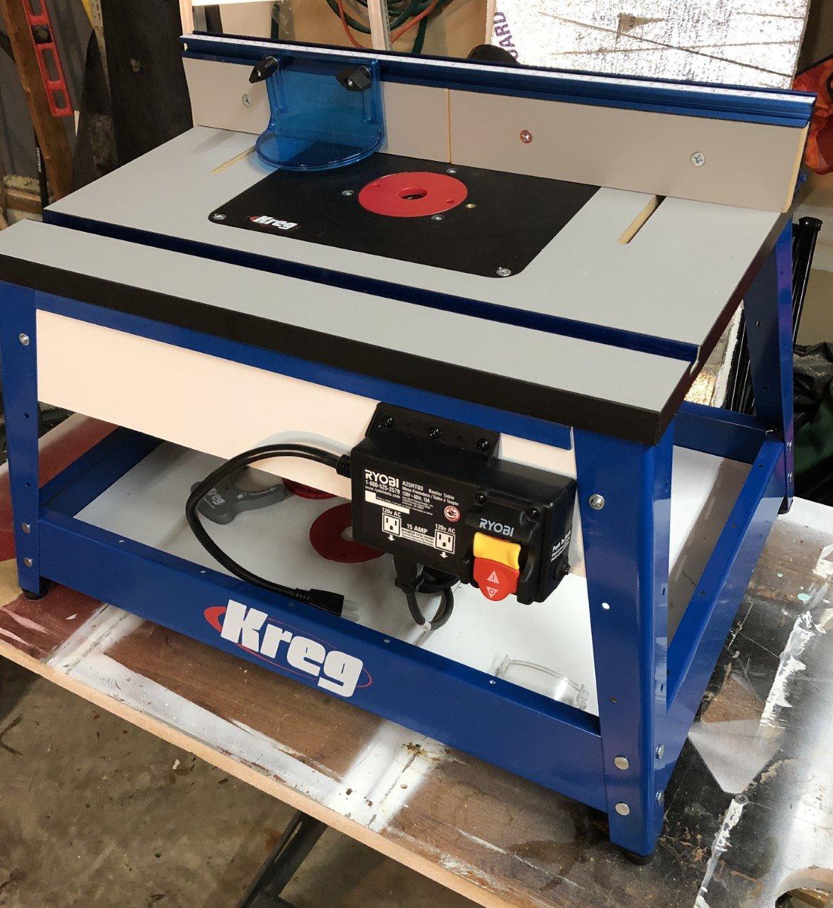 Kreg Bench Top Router Table, Woodworking Router Table, PRS2100, Bench Top customer photo 1
