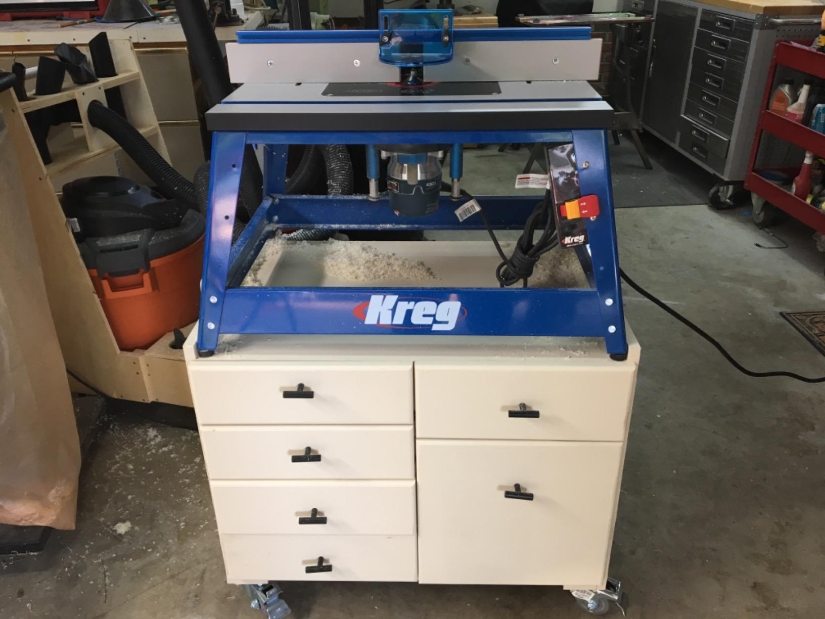 Kreg Bench Top Router Table, Woodworking Router Table, PRS2100, Bench Top customer photo 2