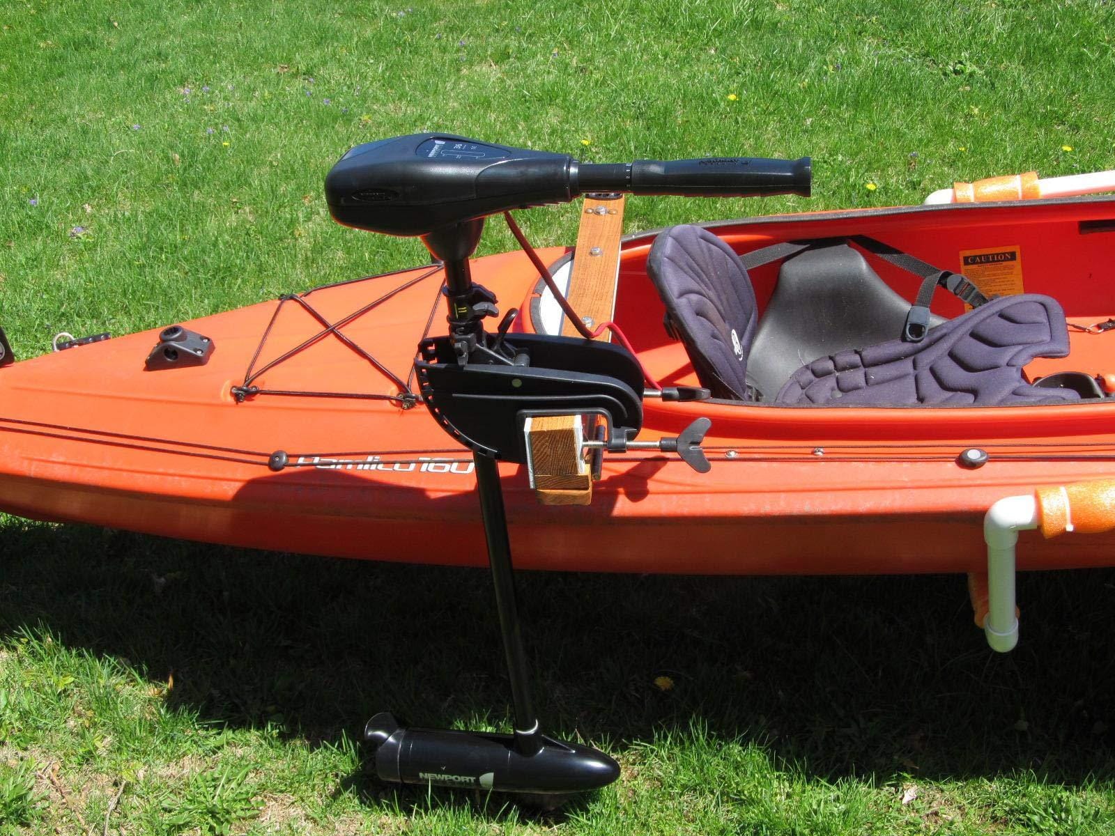 Newport NV-Series Thrust Saltwater Transom Mounted Trolling Electric Trolling Motor w/LED Battery Indicator customer photo 2
