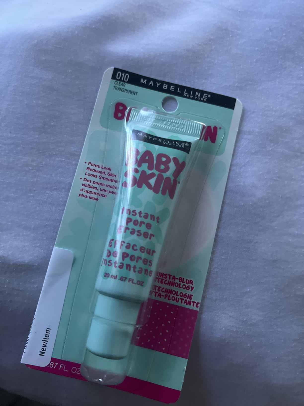 Maybelline Baby Skin Instant Pore Eraser Primer Makeup, Clear, 1 Count customer photo 1