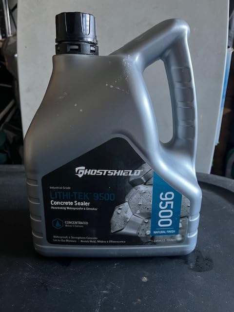 Lithi-Tek 9500 Ultra Concentrate - 1 Gallon (Makes 5 GALLONS) Penetrating Concrete Sealer, Waterproofer Plus Densifier customer photo 2