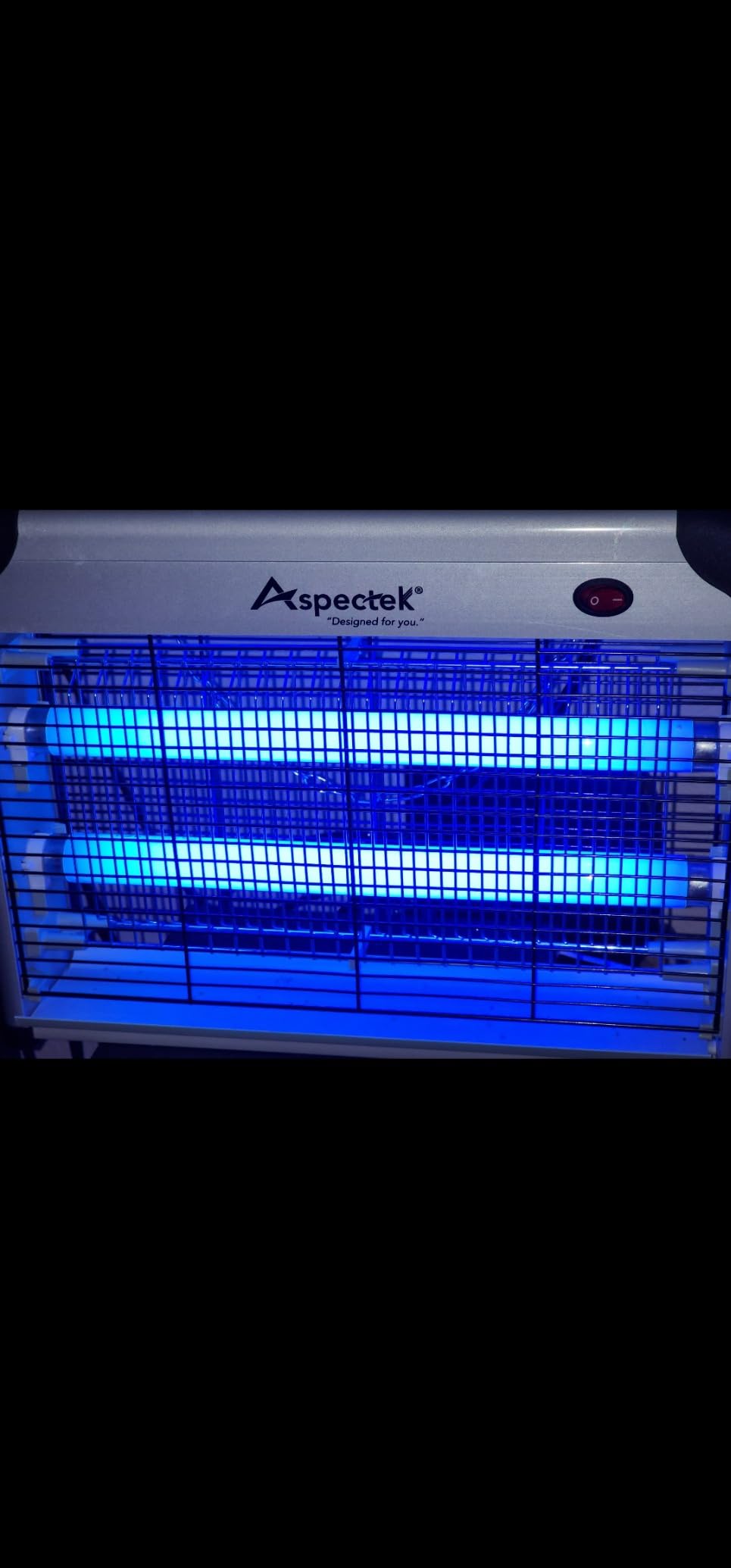 ASPECTEK 20W Electric Bug Zapper, Fly Trap and Mosquito Killer for Indoor and Covered Outdoor Spaces, Patio, Garage, Includes 2 Replacement Bulbs, Effective Gnat, Moth and Insect Control customer photo 1