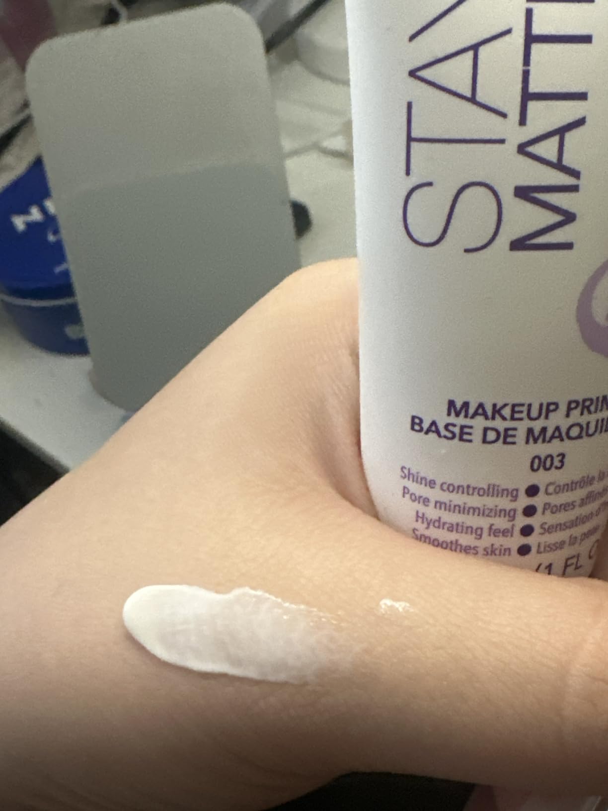 Rimmel London Stay Matte - 003 - Primer, Ultra-Lightweight, Controls Shine, Doesn’t Feel Greasy, 1oz customer photo 2