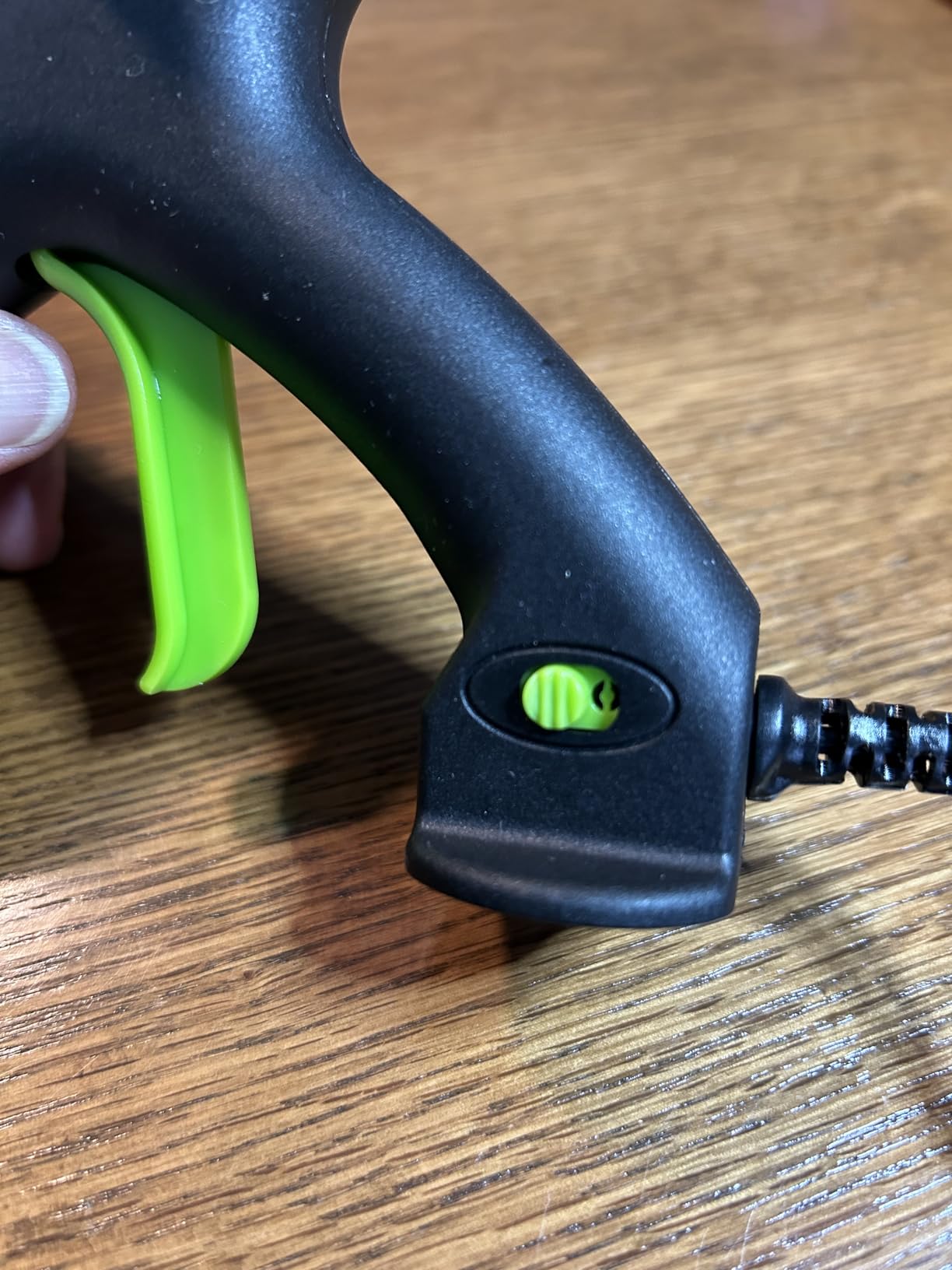 Surebonder Mini Hot Glue Gun with Fine Tip Nozzle - 20W High Temp Detail Tip Glue Gun for Crafts, DIY, & Repairs, Uses 7/16