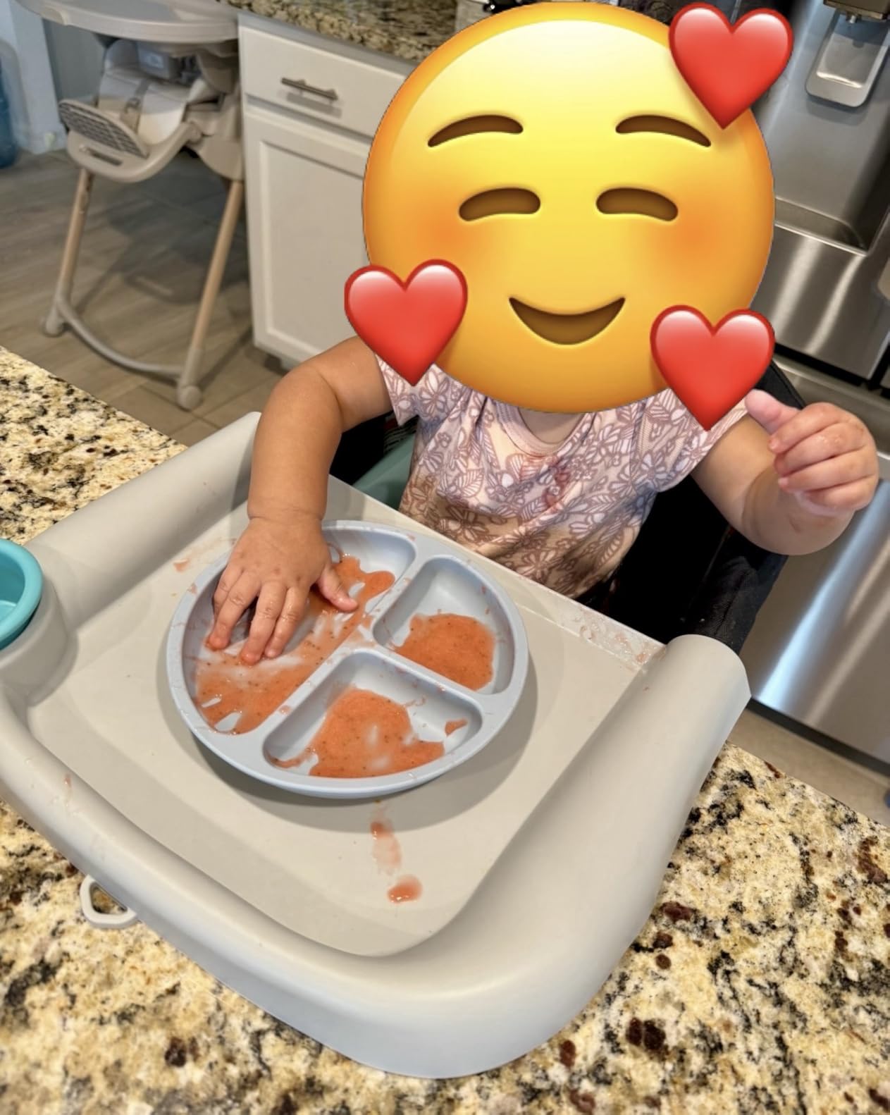 Inglesina Fast Table Baby High Chair, Black customer photo 2