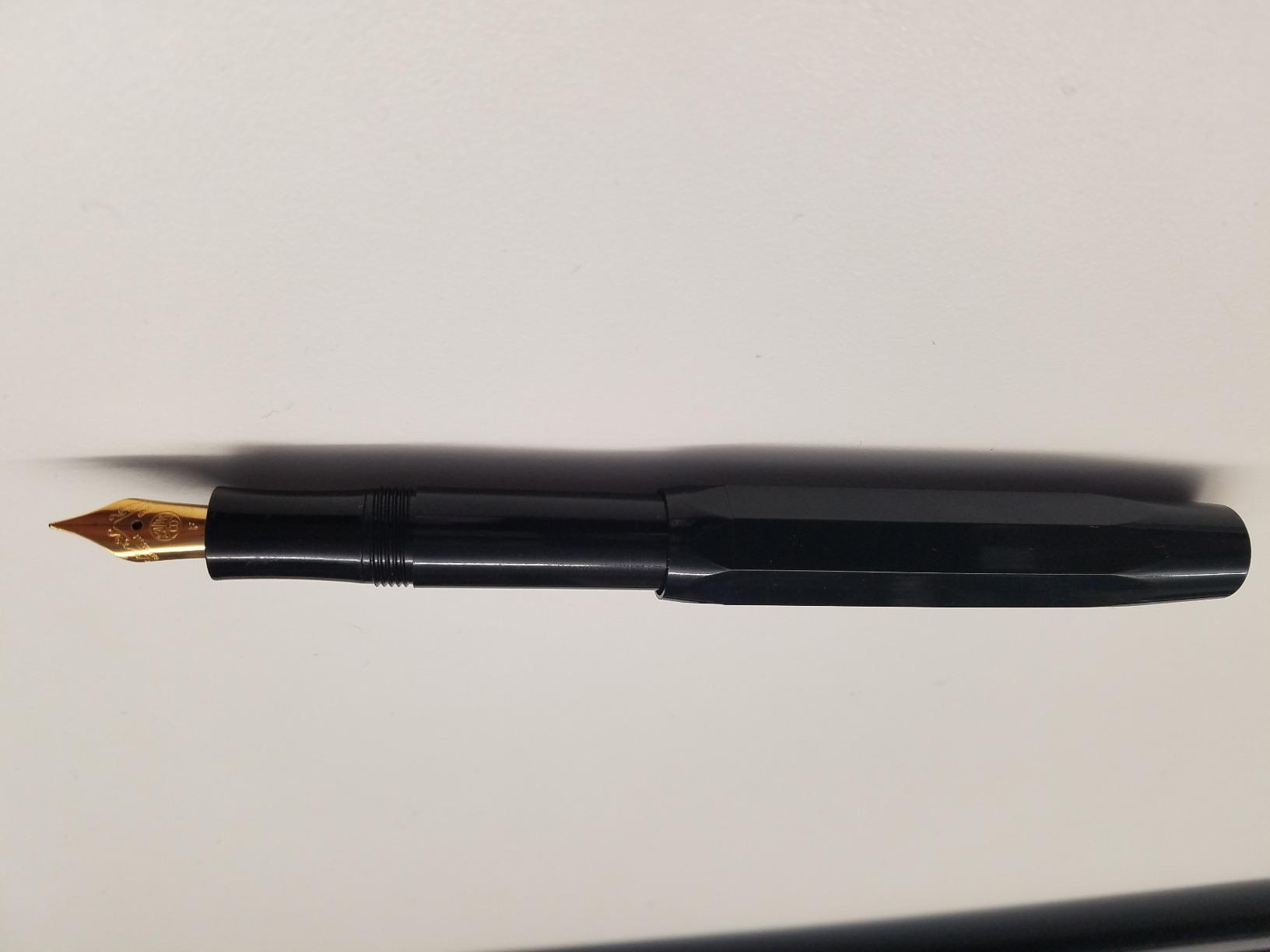 Kaweco CLASSIC SPORT Fountain Pen Green with 23 Carat Gold-Plated Steel Nib and Iridium Tip for Ink Cartridges I Sport Fountain Pen 13 cm I Nib: F (Fine) customer photo 1