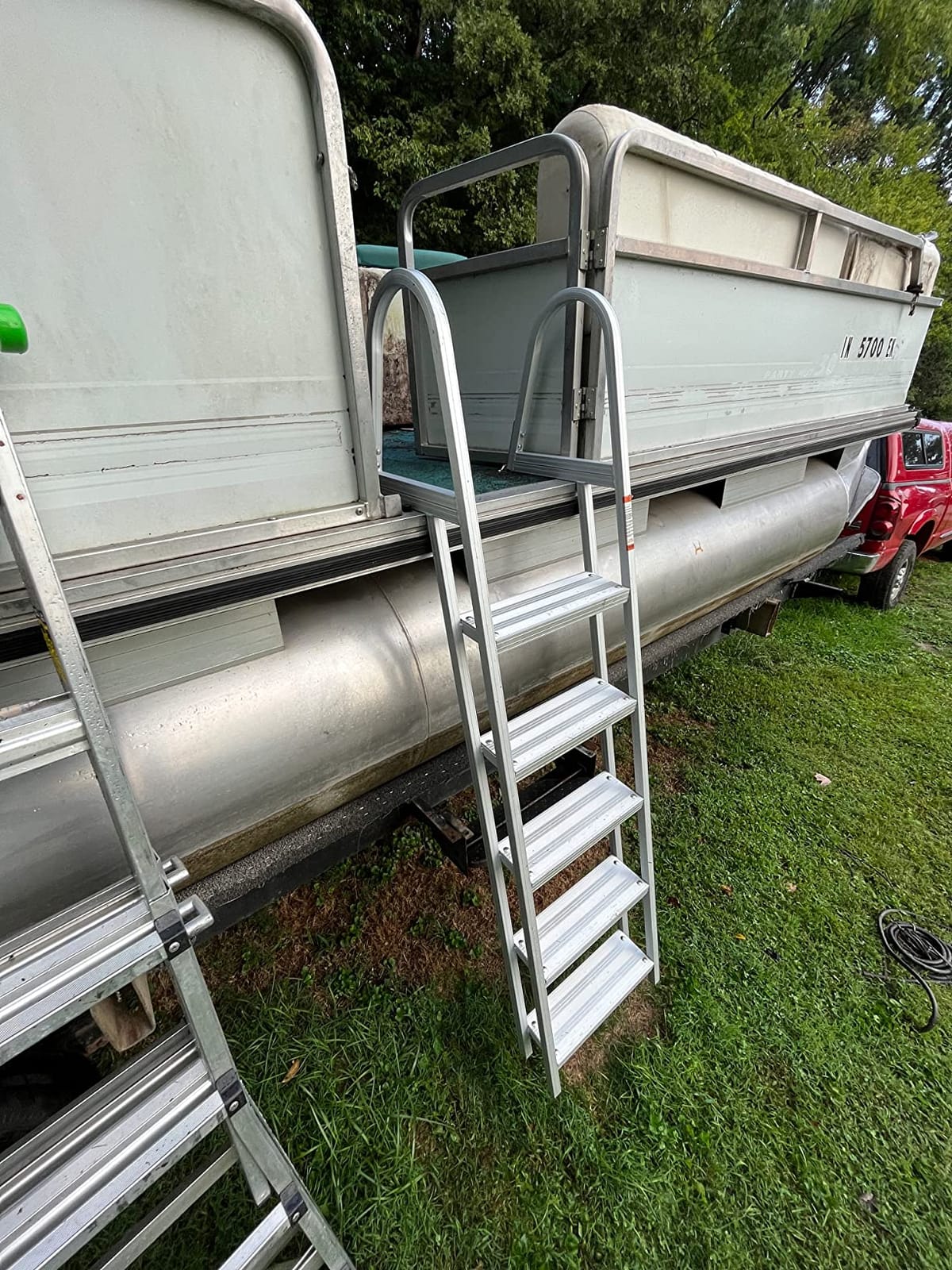 RecPro 4-Step Marine Boarding Ladder customer photo 1