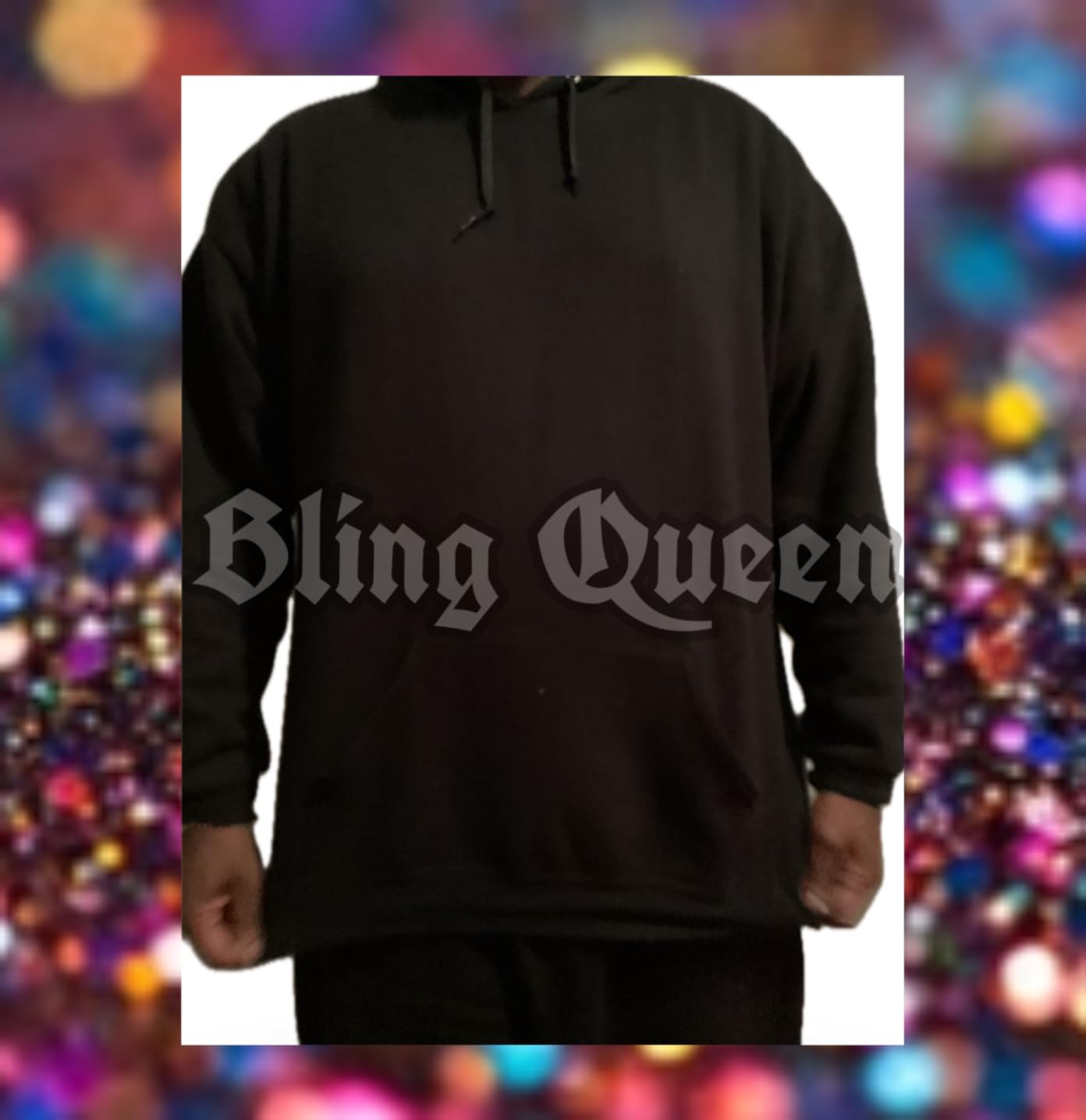 Hanes Men's Hoodie - EcoSmart Fleece Hooded Sweatshirt for Men & Women - Midweight Fleece - Big & Tall Available customer photo 2