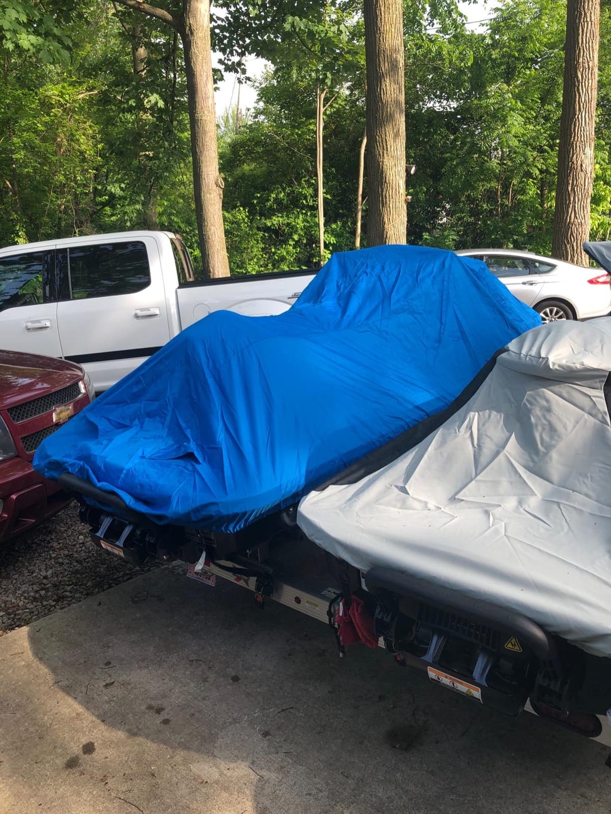 Budge Waterproof Trailerable Jet Ski Cover, Fits 121-135 in PWCs customer photo 2
