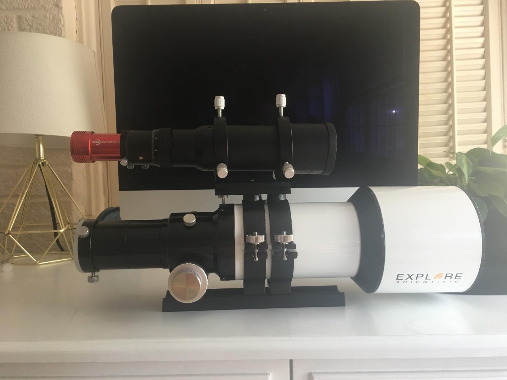 Explore Scientific ED80 Essential Series Air-Spaced Apochromatic 80mm Triplet Refractor Telescope for Astrophotography Astronomy customer photo 2