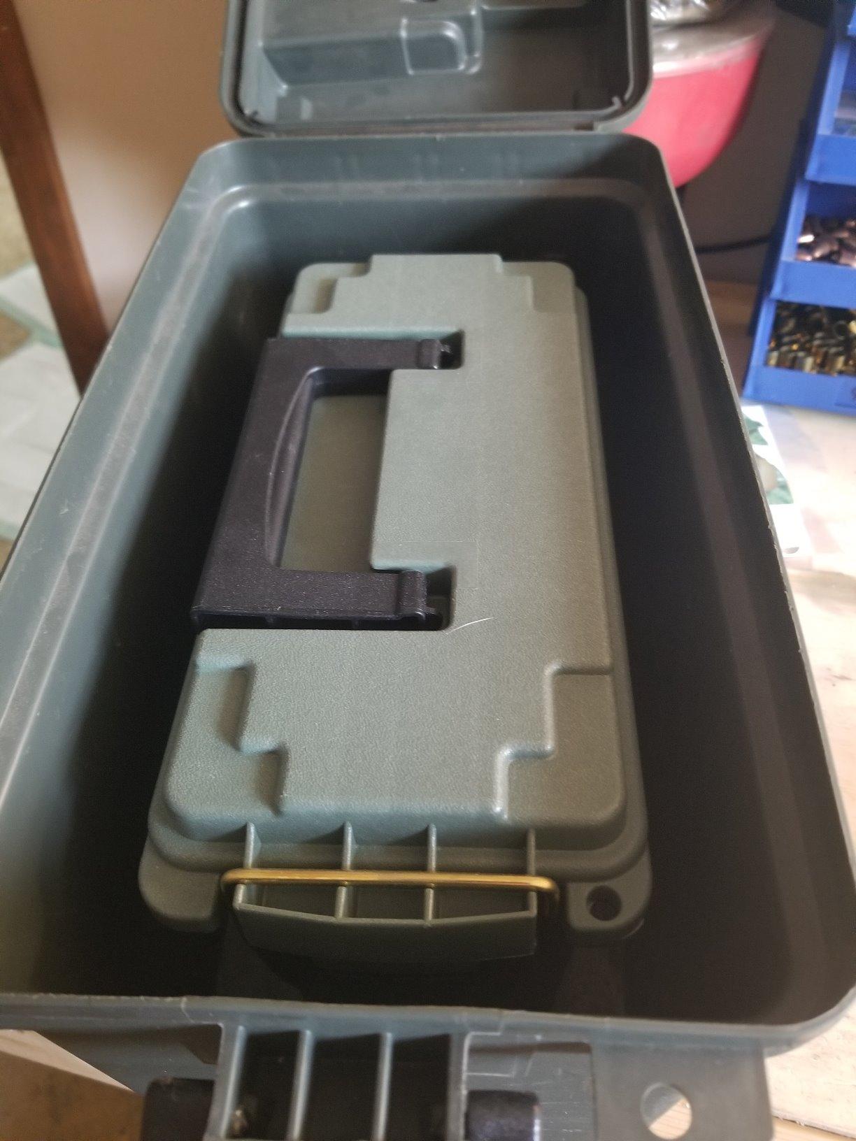 Plano Field Ammo Box, OD Green, Lockable Ammunition Storage Box with Heavy-Duty Carry Handle, Medium Plastic Ammo Storage, Water-Resistant Protection, Holds 6-8 Boxes of Ammo customer photo 1
