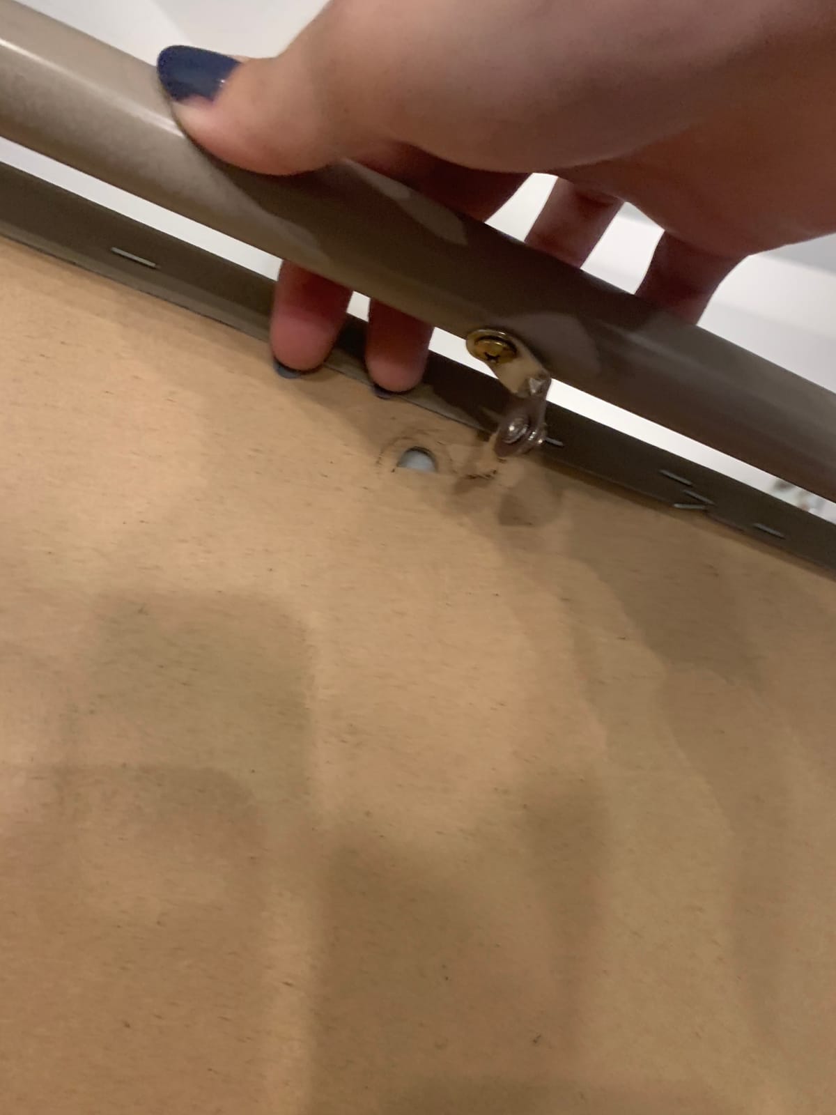 Sudden Comfort Square Folding Dining Card Table, Buff Tan, 34 x 34 x 28 In customer photo 2