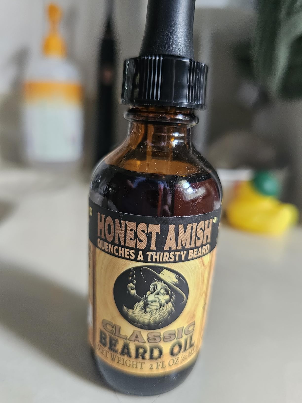 Honest Amish Beard Oil for Men, 7+ Natural Oils, Mineral Oil Free, 2 Oz customer photo 1