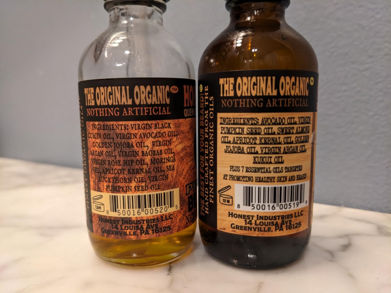 Honest Amish Beard Oil for Men, 7+ Natural Oils, Mineral Oil Free, 2 Oz customer photo 2