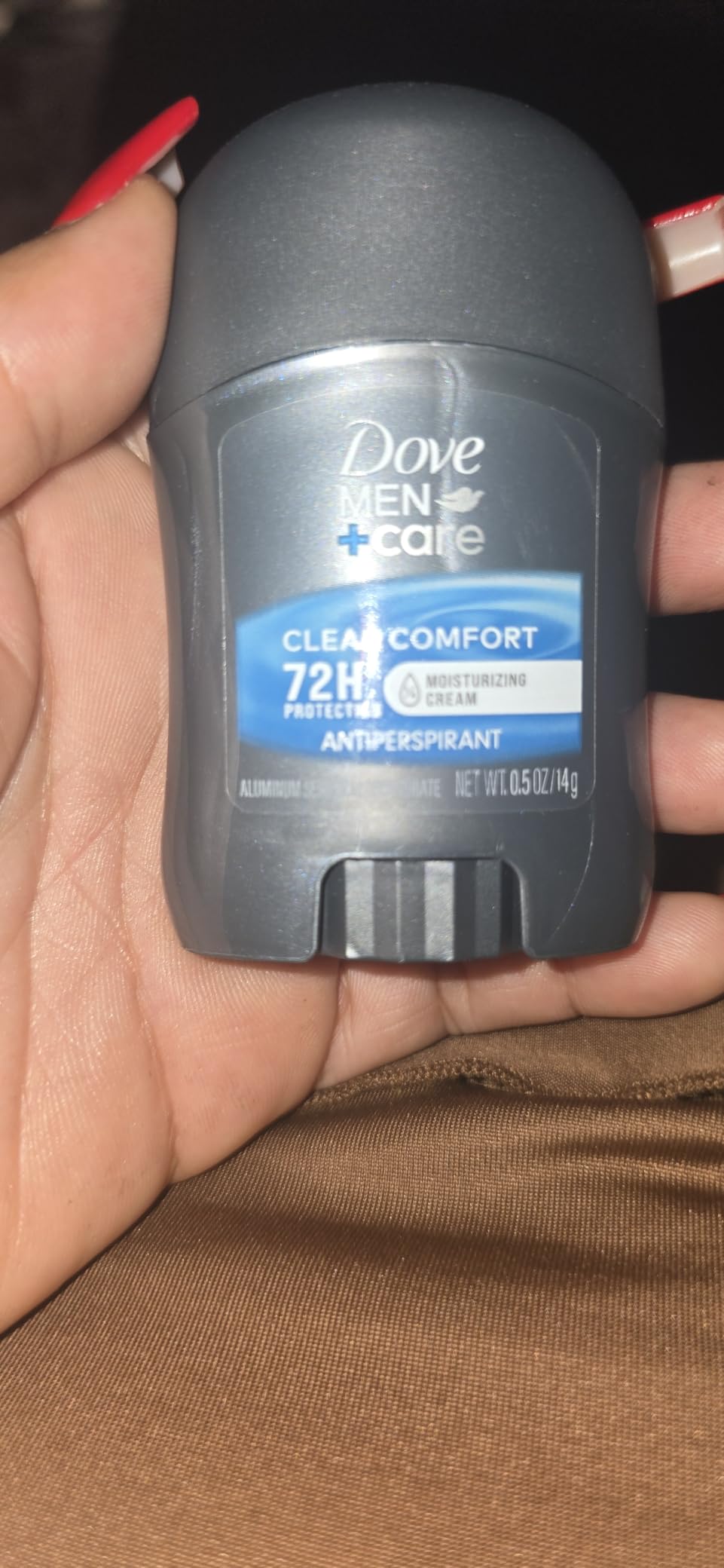 DOVE MEN + CARE Antiperspirant Deodorant Stick Clean Comfort Twin Pack 72-Hour Sweat & Odor Protection Antiperspirant for Men With 1/4 Moisturizing Cream 2.7 oz customer photo 1