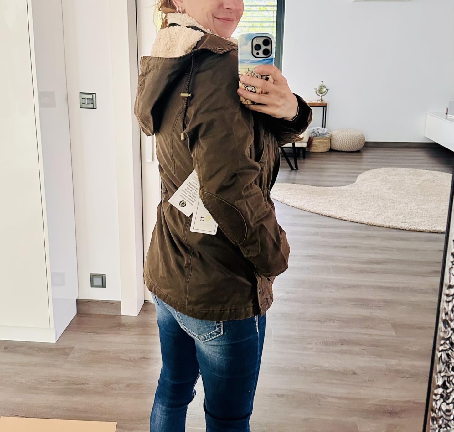 OUTBACK TRADING Women's 2864 Woodbury Vintage Canyonland Outdoor Casual Water Resistant Jacket with Removable Hood customer photo 1