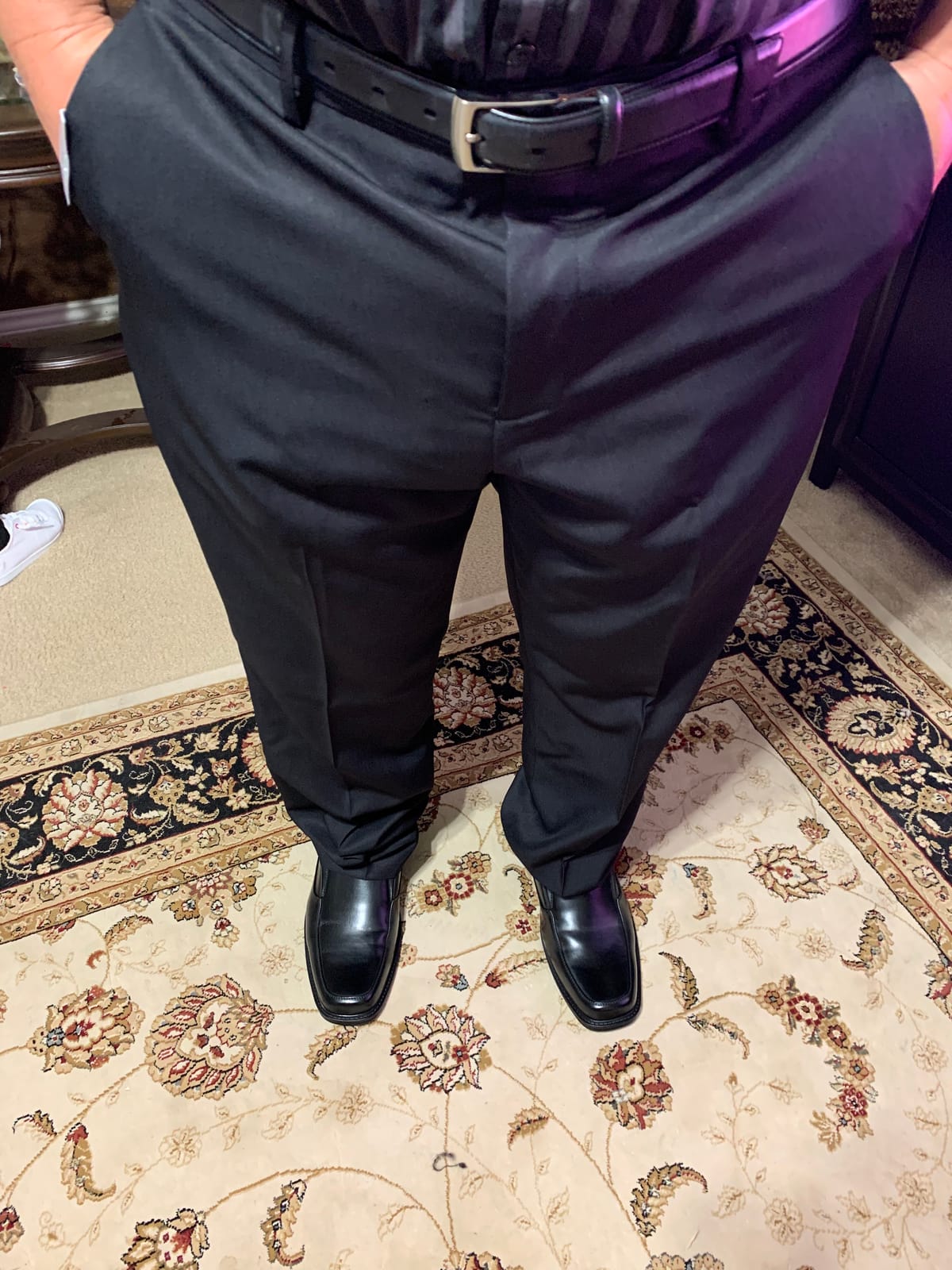 Perry Ellis Men's Modern Fit Performance Pant customer photo 1
